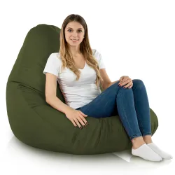 Puff con Respaldo XXL Drop - Outdoor Pro de Exterior Jardín Impermeable – vista 130