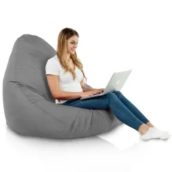 Puff con Respaldo XXL Drop - Outdoor Pro de Exterior Jardín Impermeable – vista 86
