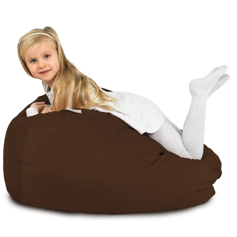 Puff Pera L para niños - Terciopelo Soft – vista 94