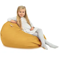 Puff Pera L para niños - Terciopelo Soft – vista 83