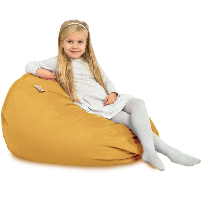 Puff Pera L para niños - Terciopelo Soft – vista 83