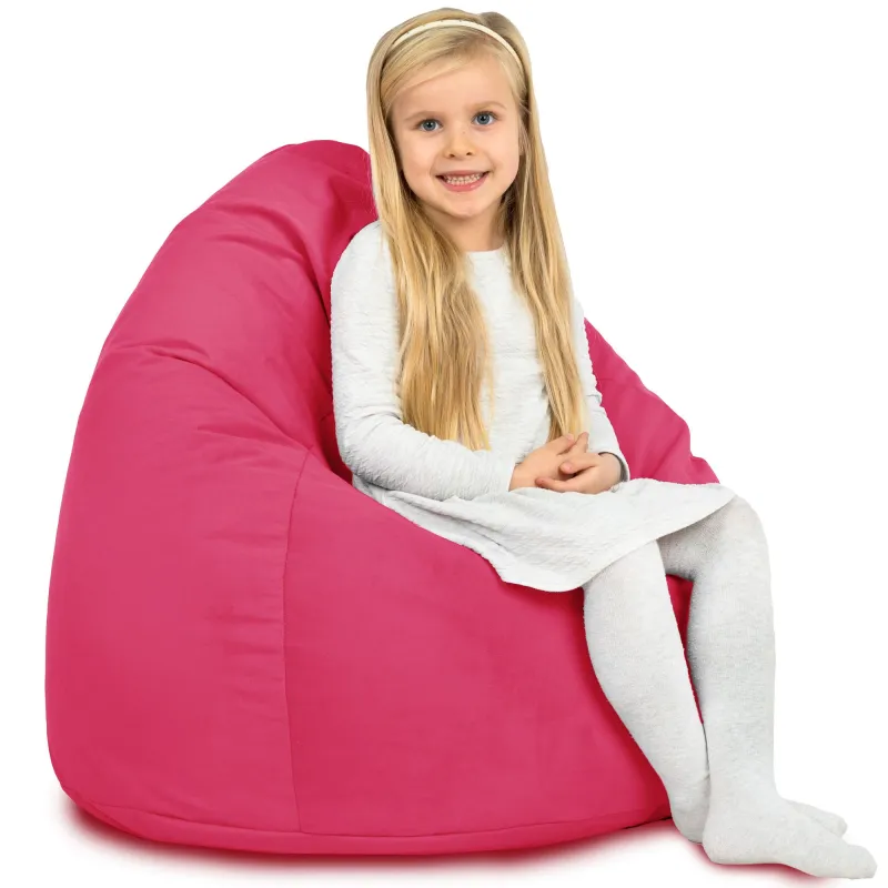 Puff Pera L para niños - Terciopelo Soft – vista 53