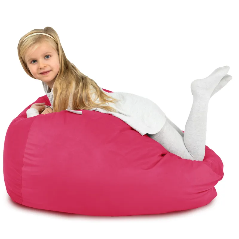 Puff Pera L para niños - Terciopelo Soft – vista 93