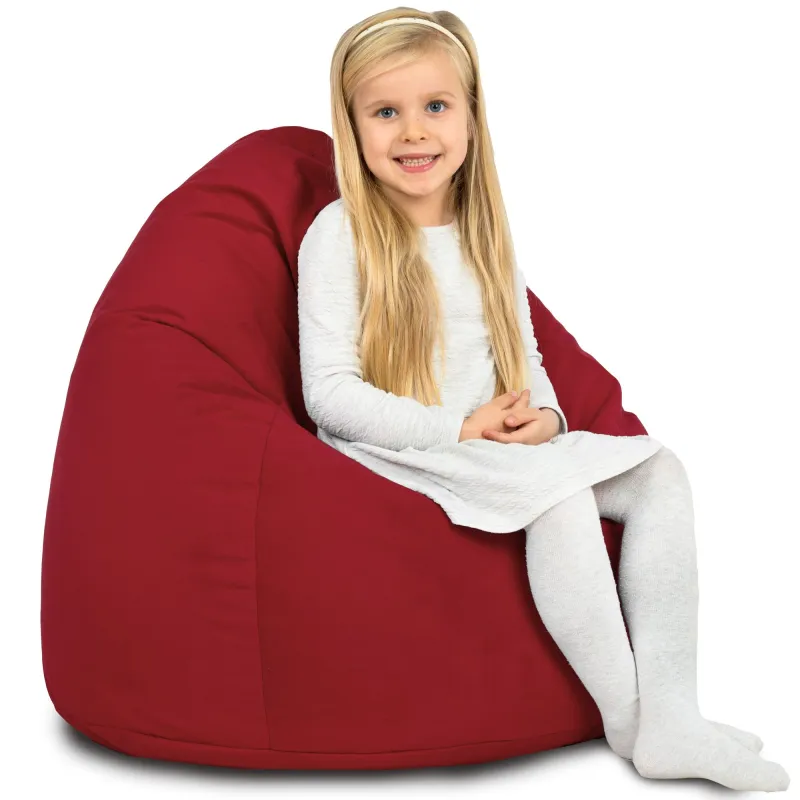 Puff Pera L para niños - Terciopelo Soft – vista 59