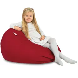 Puff Pera L para niños - Terciopelo Soft – vista 69