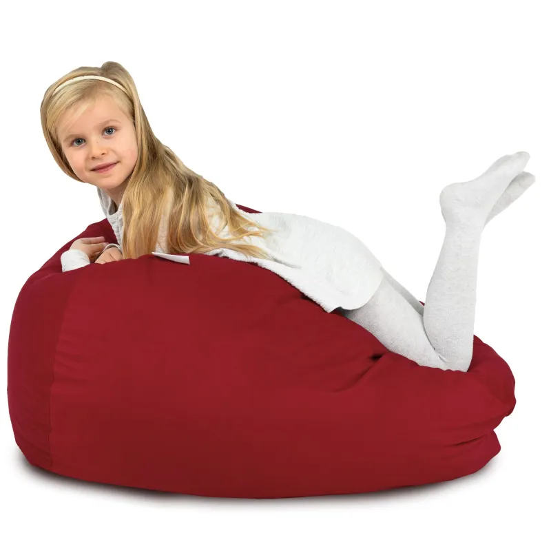 Puff Pera L para niños - Terciopelo Soft – vista 96