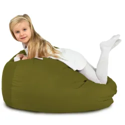 Puff Pera L para niños - Terciopelo Soft – vista 97