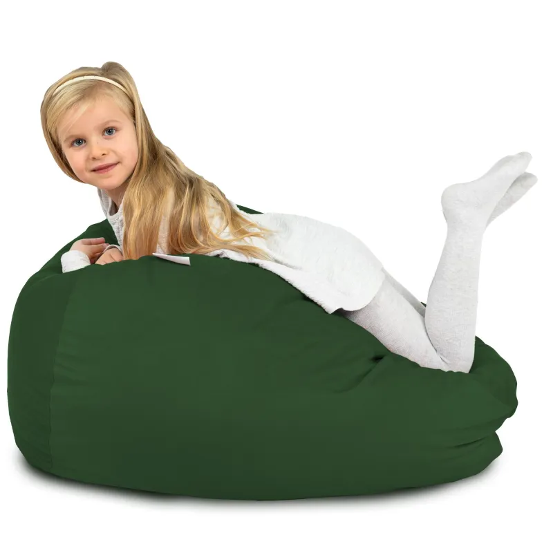 Puff Pera L para niños - Terciopelo Soft – vista 98