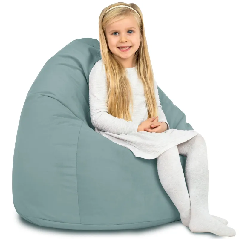 Puff Pera L para niños - Terciopelo Soft – vista 54