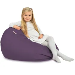 Puff Pera L para niños - Terciopelo Soft – vista 72