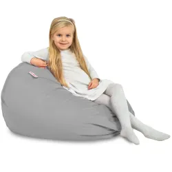 Puff Pera L para niños - Terciopelo Soft – vista 84