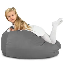 Puff Pera L para niños - Terciopelo Soft – vista 86