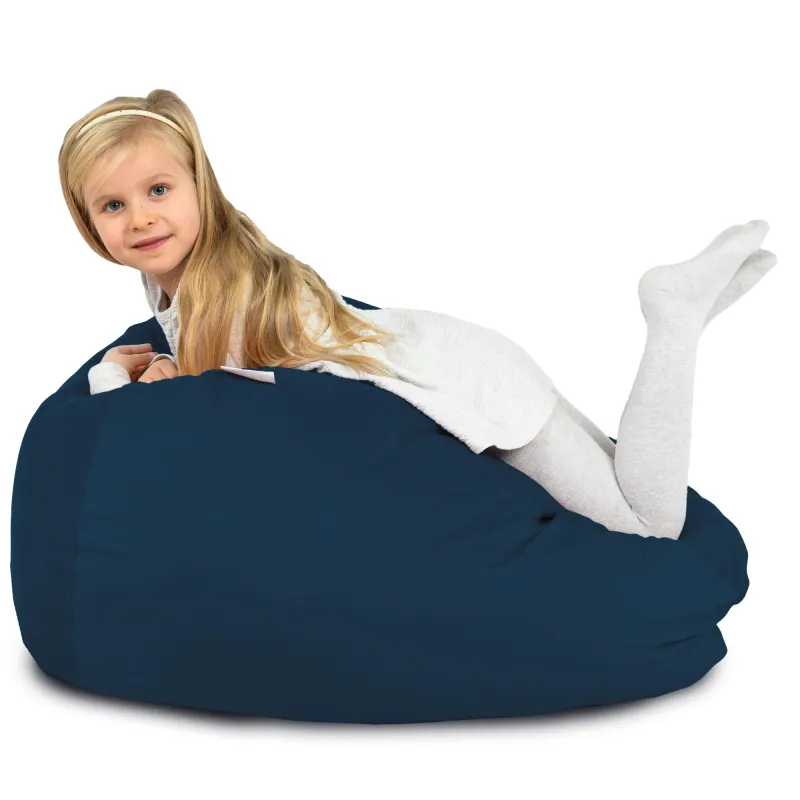 Puff Pera L para niños - Terciopelo Soft – vista 89