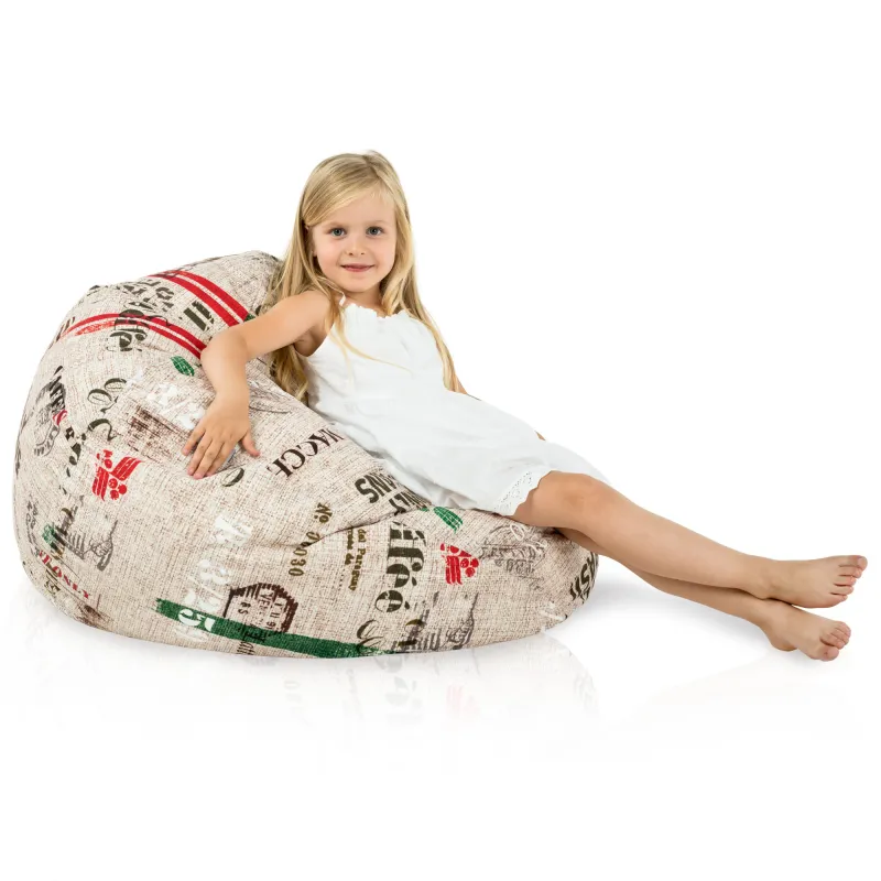 Puff Pera L para niños - Tejido Estampado Premium – vista 75