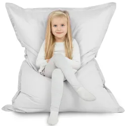 Blanco Puff Almohada XXL nylon
