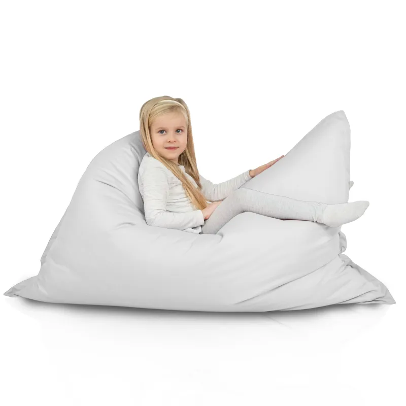 Blanco Puff Almohada XXL nylon