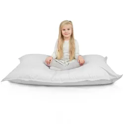 Blanco Puff Almohada XXL nylon