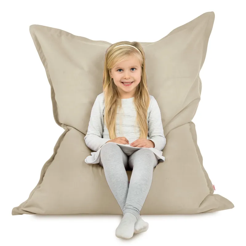 Perla Puff Almohada terciopelo