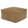 Beige Puff Mesa Florencia terciopelo