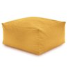 Mostaza Puff Mesa Florencia terciopelo
