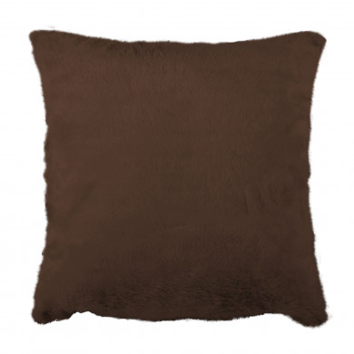 Yeti marrón Almohada Cuadrada
