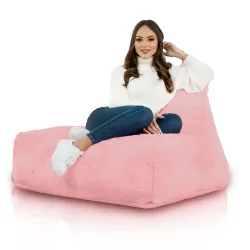 Puff Sillón con Respaldo Bali - Pelo Sintético Yeti – vista 8