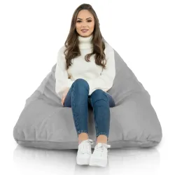 Puff Asiento de Suelo XL Bermuda - Pelo Sintético Yeti – vista 4
