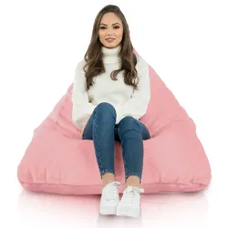 Puff Asiento de Suelo XL Bermuda - Pelo Sintético Yeti – vista 9