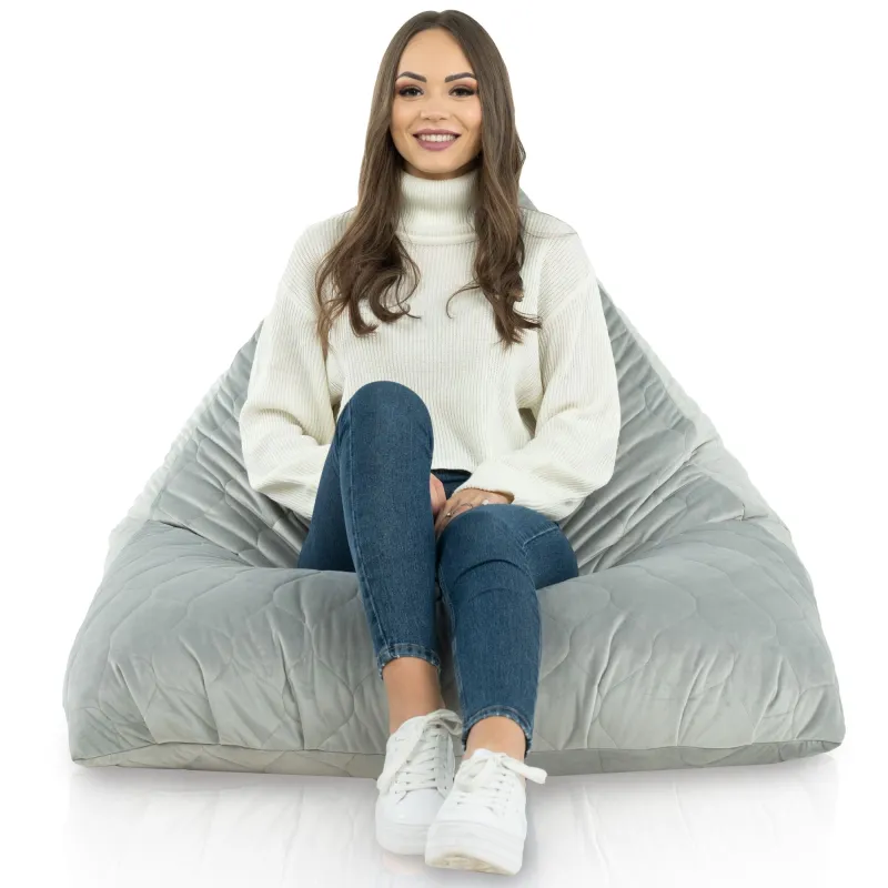 Puff Asiento de Suelo XL Bermuda - Terciopelo Soft – vista 76