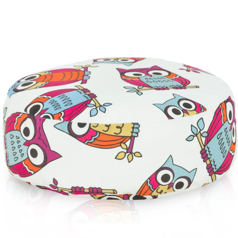 Puff Reposapiés Redondo - Tejido Estampado Premium – vista 49