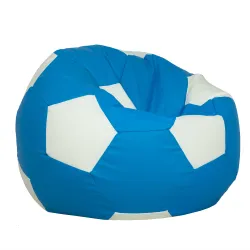 Puff Sillón Pelota de Fútbol XXL Grande - Piel Sintética – vista 13
