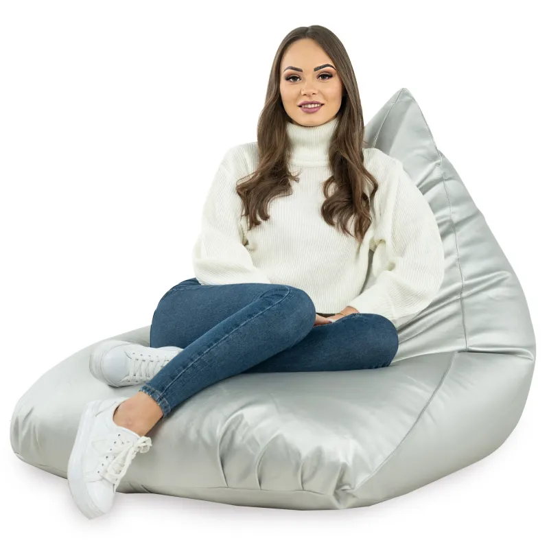 Puff Asiento de Suelo XL Bermuda - Piel Sintética – vista 7