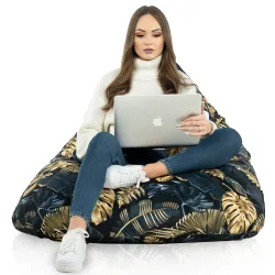 Puff Asiento de Suelo XL Bermuda - Tejido Estampado Premium – vista 84