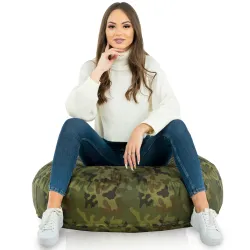 Cojín de Suelo Redondo para Sentarse - Outdoor Pro de Exterior Jardín Impermeable – vista 2