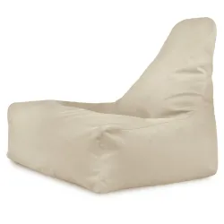 Puff Sillón con Respaldo Bali - Terciopelo Soft