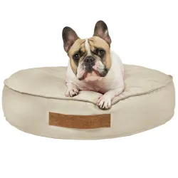 Cama redonda para perros y gatos 50 cm - Terciopelo Soft – vista 28