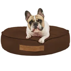 Cama redonda para perros y gatos 50 cm - Terciopelo Soft – vista 27