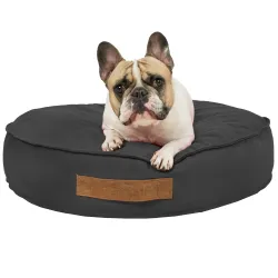 Cama redonda para perros y gatos 50 cm - Terciopelo Soft – vista 24