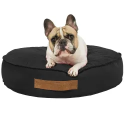 Cama redonda para perros y gatos 50 cm - Terciopelo Soft – vista 25