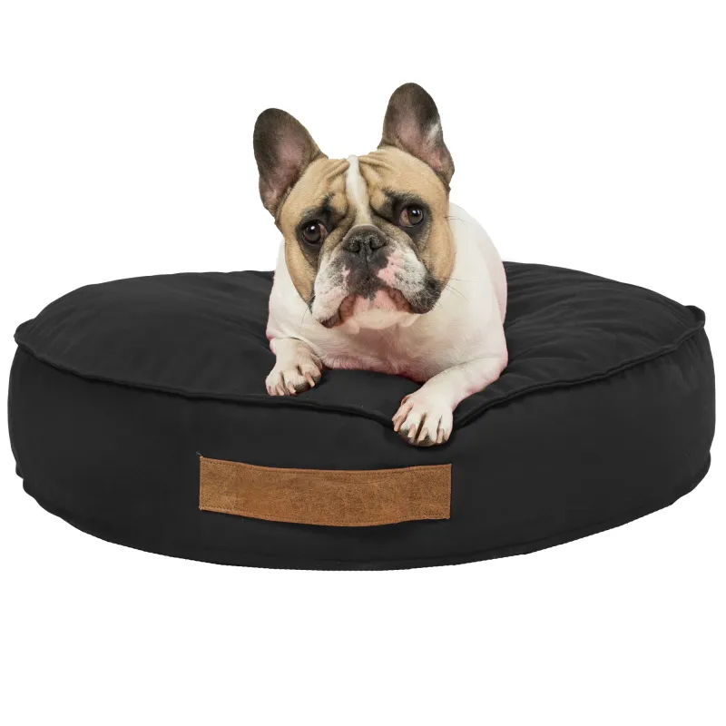 Cama redonda para perros y gatos 50 cm - Terciopelo Soft – vista 25