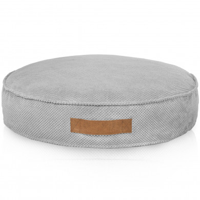 Gris Claro Dot Camas Redondas Para Perros