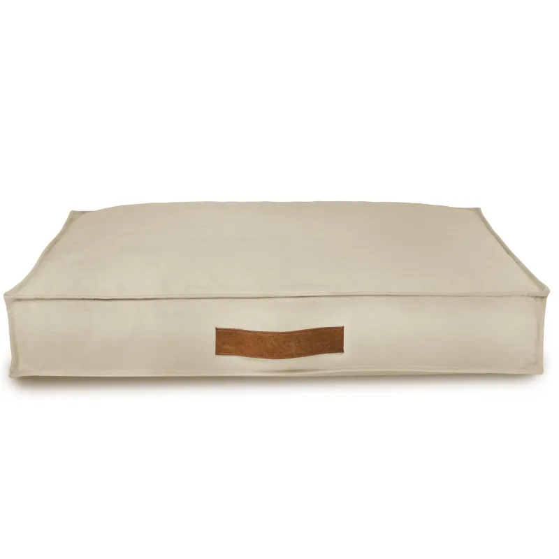 Cama rectangular para perros y gatos 50x60 cm - Terciopelo Soft – vista 11