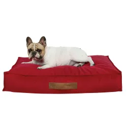 Cama rectangular para perros y gatos 50x60 cm - Terciopelo Soft – vista 25