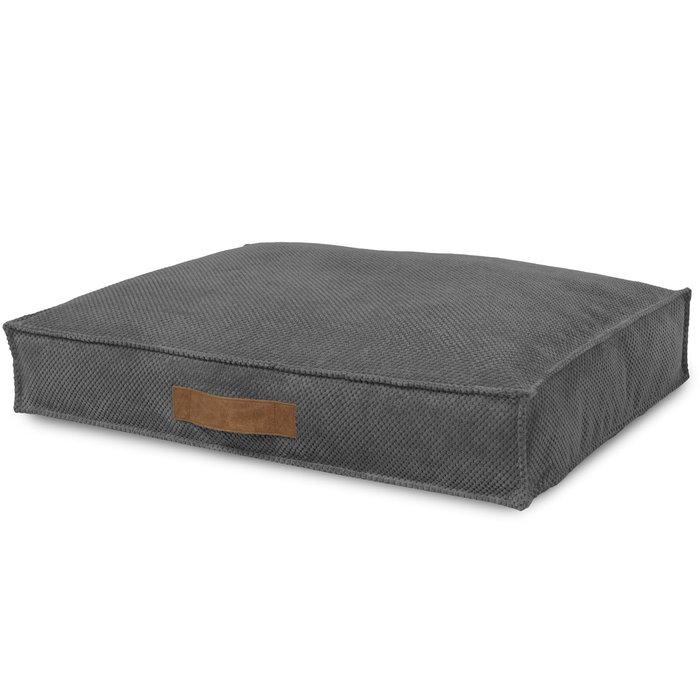 Gris claro Punto Camas Rectangulares Para Perros Dot