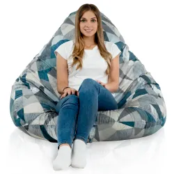 Puff con Respaldo XXL Drop - Outdoor Pro de Exterior Jardín Impermeable – vista 119