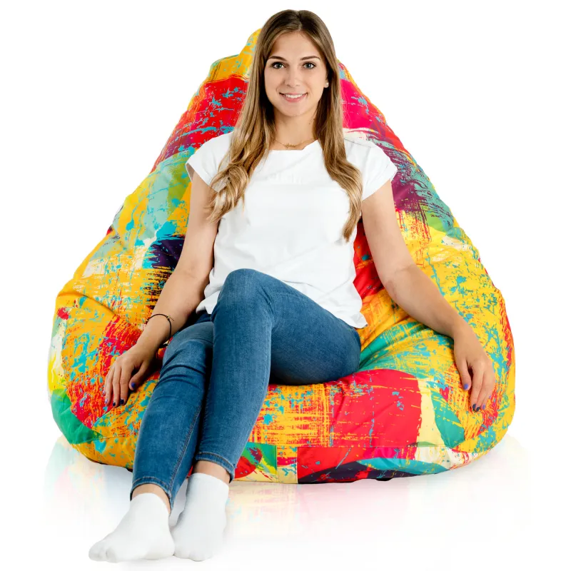 Puff con Respaldo XXL Drop - Outdoor Pro de Exterior Jardín Impermeable – vista 63