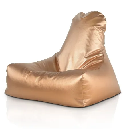Puff Sillón con Respaldo Bali - Piel Sintética