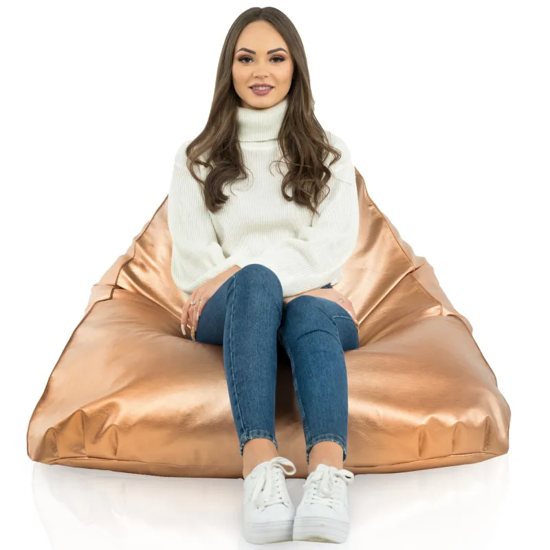Puff Asiento de Suelo XL Bermuda - Piel Sintética – vista 10