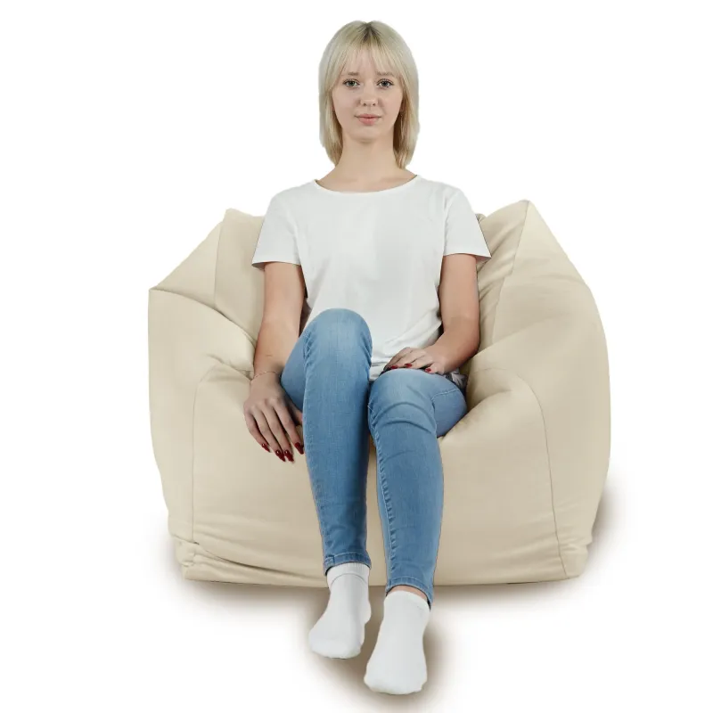Puff Sillón de Suelo Cubo Amalfi - Terciopelo Soft – vista 35