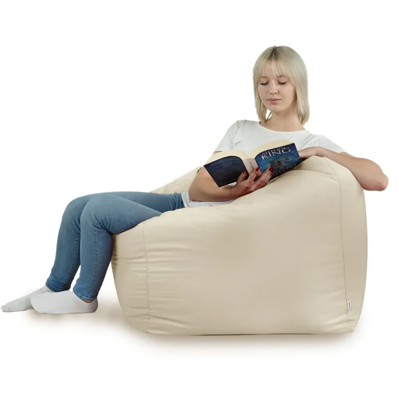 Puff Sillón de Suelo Cubo Amalfi - Terciopelo Soft – vista 51